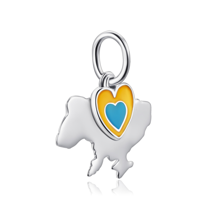 Підвіска зі срібла з емаллю П2/3015