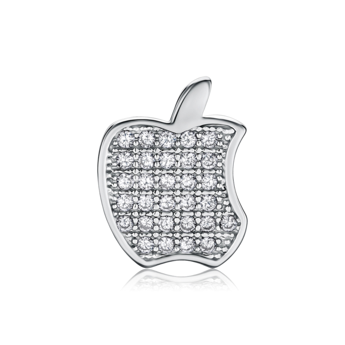 Срібна підвіска з фіанітами ПК2Ф/1005