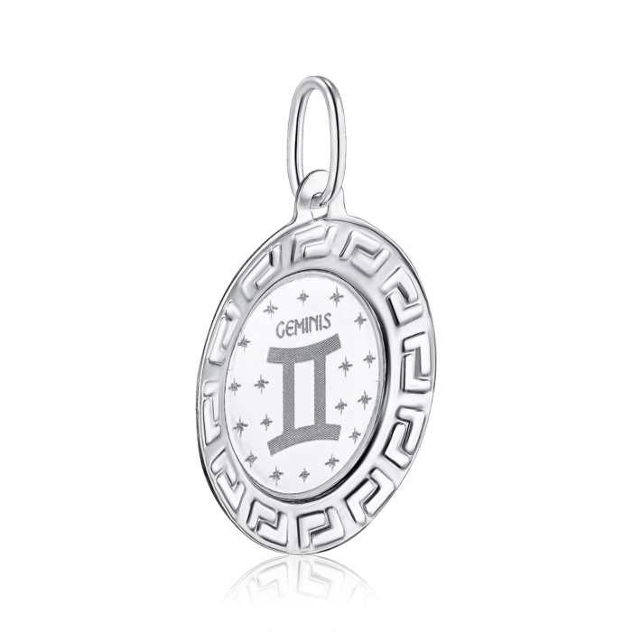 Срібна підвіска Близнюки 30560-3/12/1