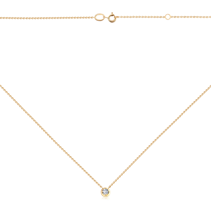 Золотое колье. Артикул 6033/66024-3/03/0/53