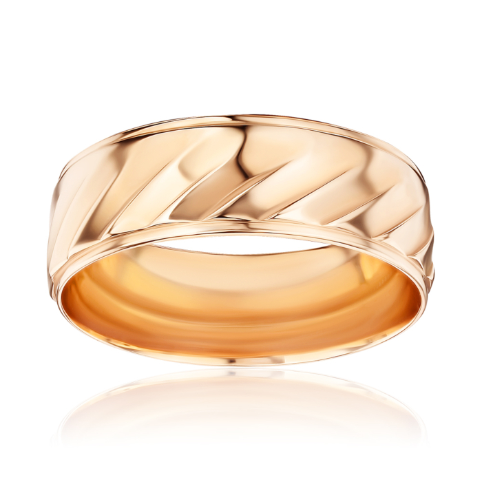 Золота обручка 10203/01/0