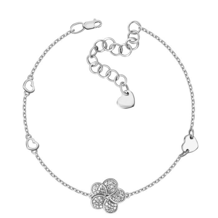 Золотий браслет з діамантами. Артикул UG5Бр3076/1