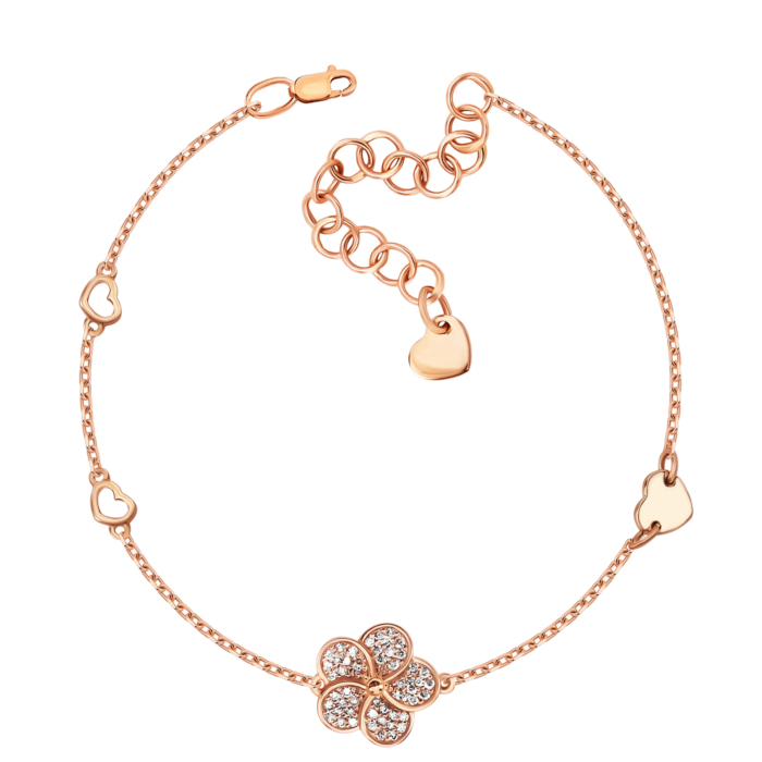 Золотий браслет з діамантами. Артикул UG5Бр3076