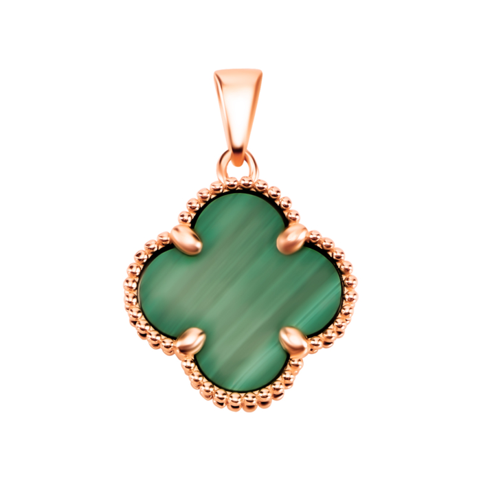 Золота підвіска з малахітом. Артикул UG53101037401