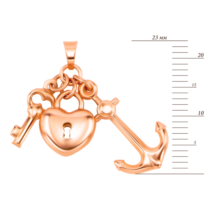 Золота підвіска. Артикул UG53102032701