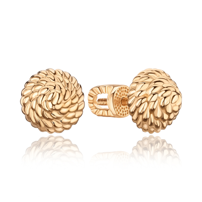 Серьги из красного золота 27013/01/0