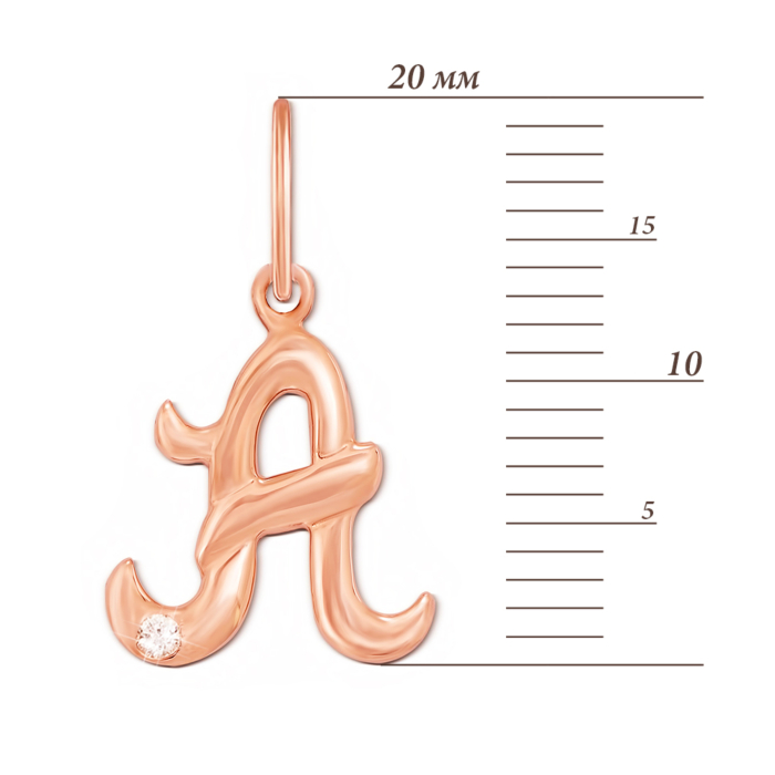 Золота підвіска