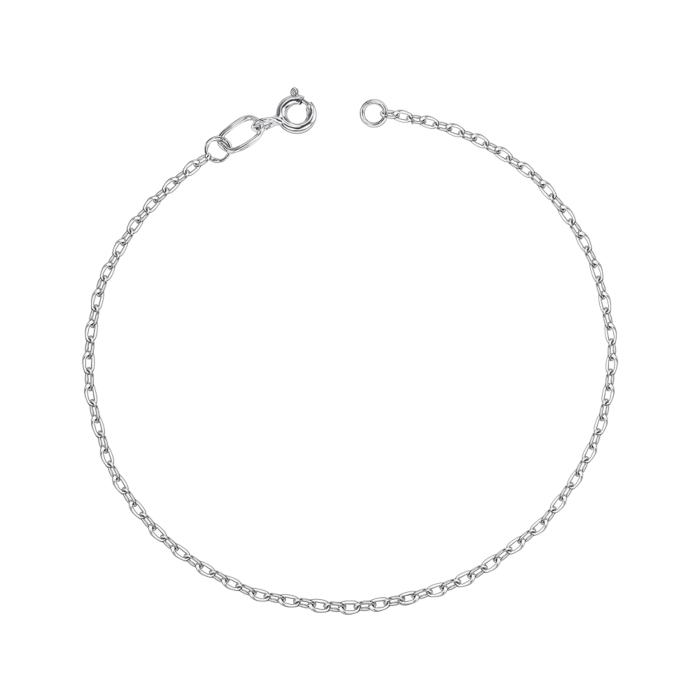 Срібний браслет без вставки 77923-2-7/12