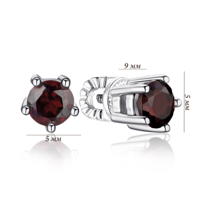 Срібні пусети. Артикул 40437/12/1/5300