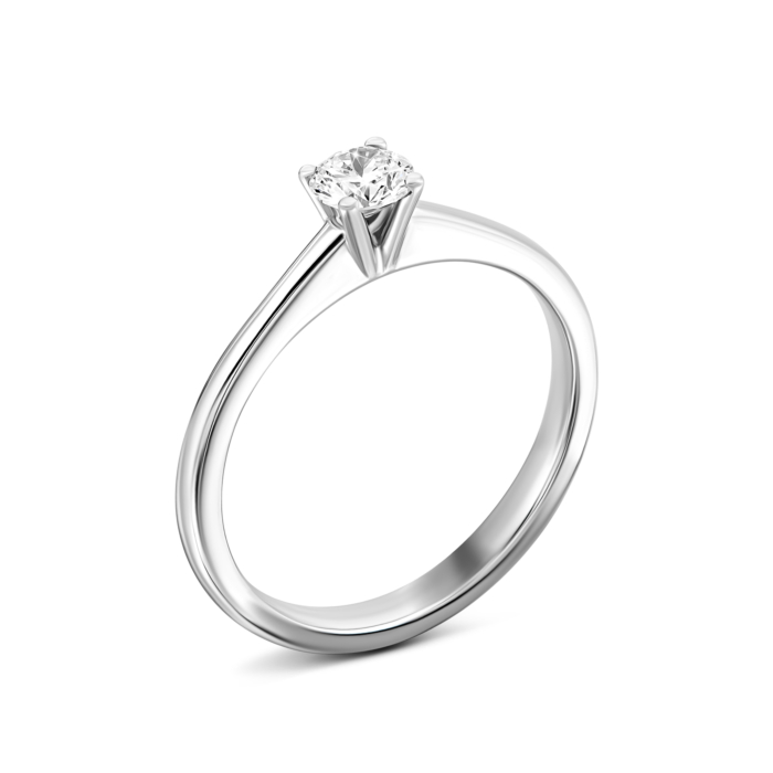 Золота каблучка з діамантом. Артикул UG5B359Б