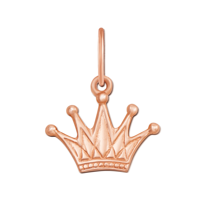 Золота підвіска «Корона». Артикул 3737