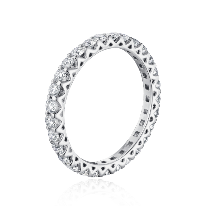 Золота каблучка з діамантами. Артикул 53473/02/1/8031