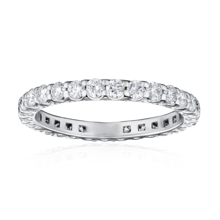 Золота каблучка з діамантами. Артикул 53473/02/1/8031