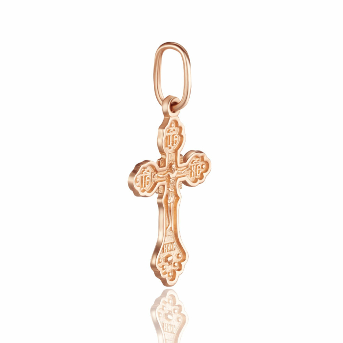 Золотий хрестик. Розп'яття Христове. Артикул 31573