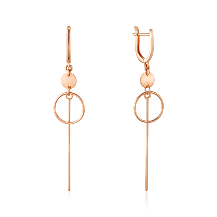 Золотые серьги. Артикул 02773/01/0