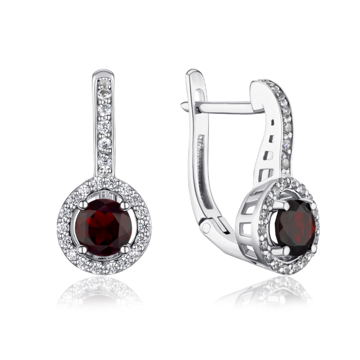 Срібні сережки. Артикул 40428/12/1/5307