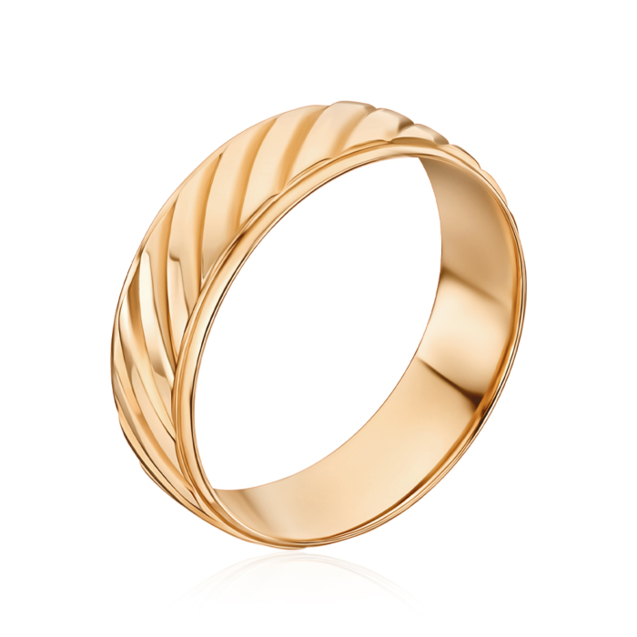 Золота обручка 10193/01/0