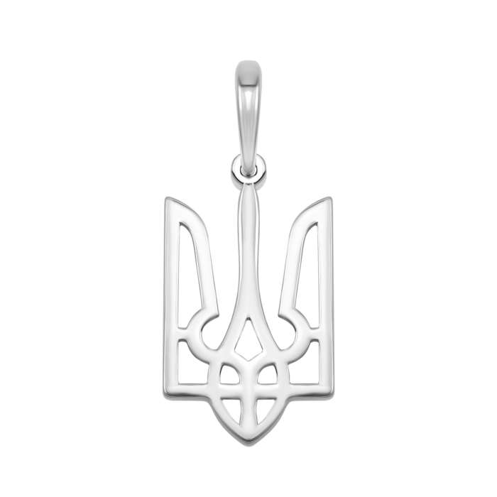 Срібна підвіска Герб України. Артикул UG53963