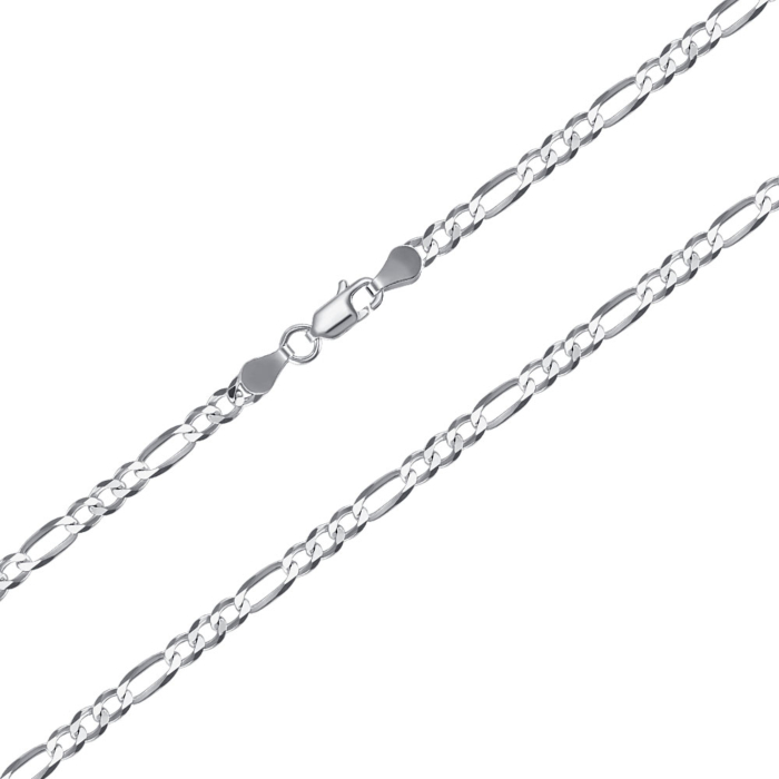 Срібний ланцюжок. Артикул 073 S. FLAT-4-L/12