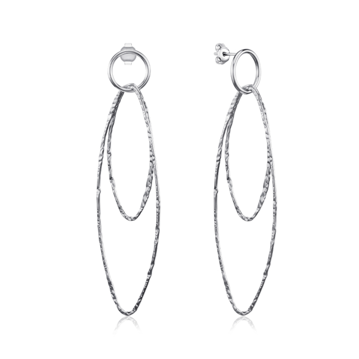 Срібні сережки. Артикул OF036-0057-E/12