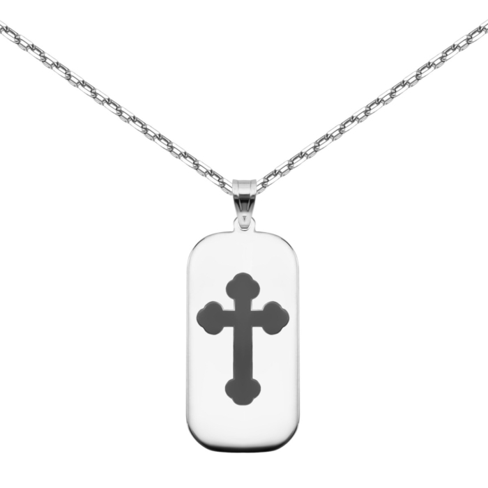 Серебряное колье Крестик. Артикул UG53FN-01743-1