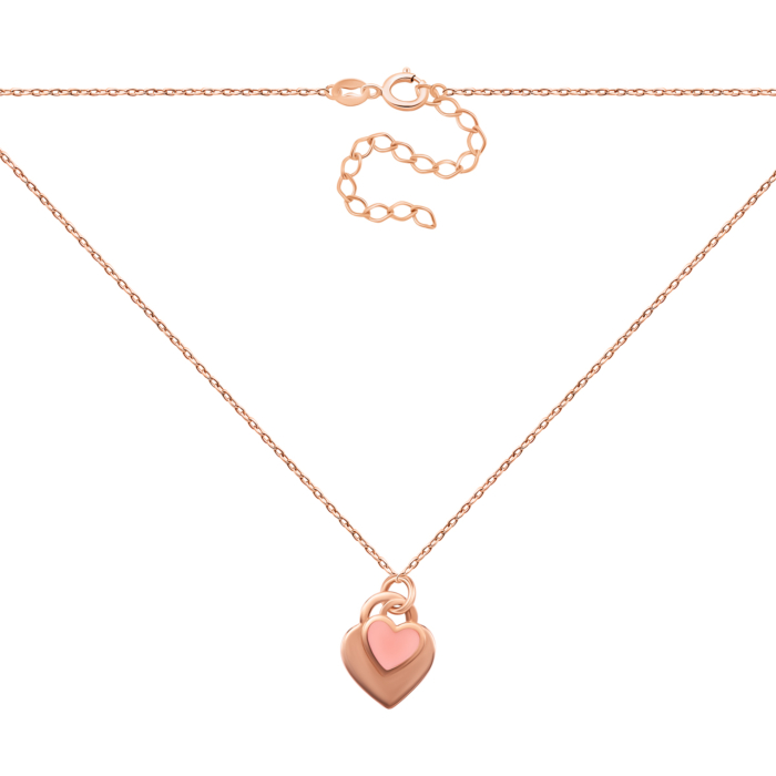 Золотое колье с эмалью. Артикул UG54/21/287