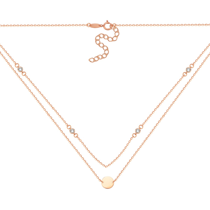 Золотое колье с фианитами. Артикул UG54/21/323