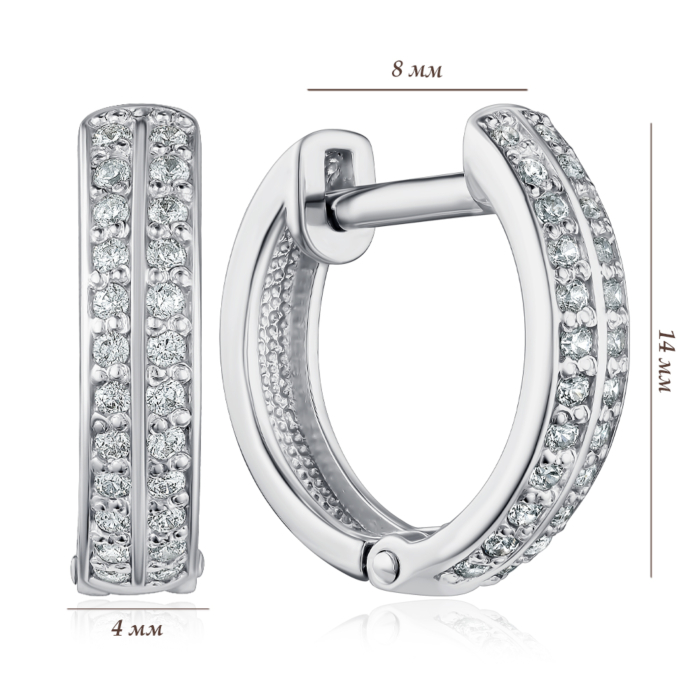 Золоті сережки. Артикул 21822-1.4/02/1/1