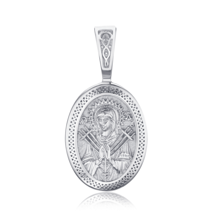 Серебряная ладанка с31414