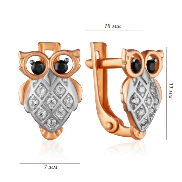 Золоті сережки. Артикул 22254/01/1/27