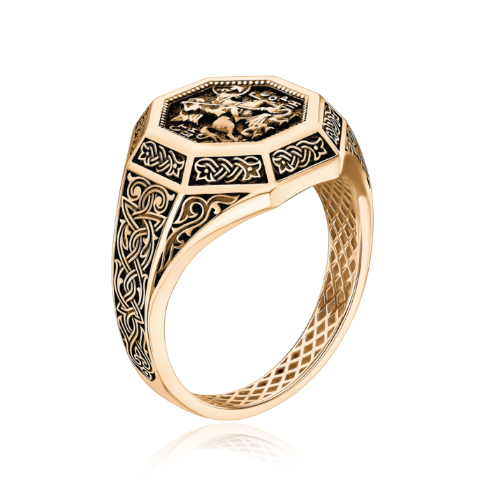 Золотая печатка. Артикул 19164/01/1