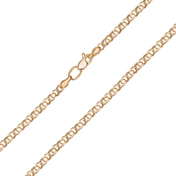 Золотая цепочка без вставки. Артикул 06084-6-1/01 (06084/2ц)