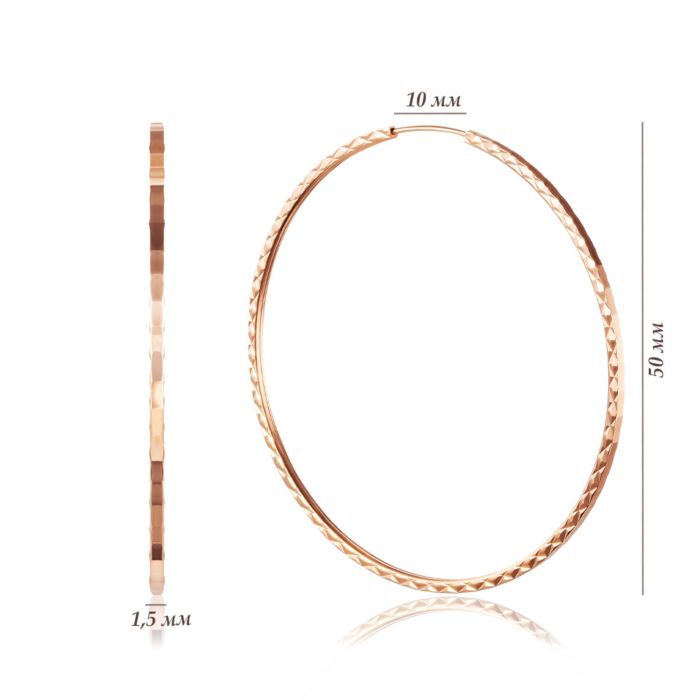 Золотые серьги. Артикул 20860/5