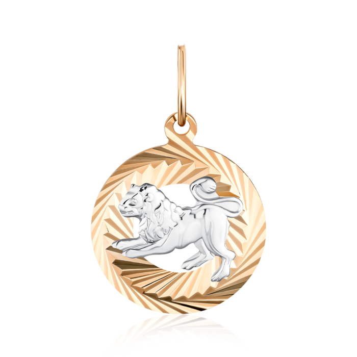 Золота підвіска Лев (30511-5/01/3 (30511/лв)