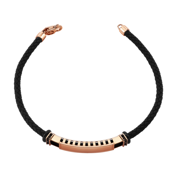 Золотой браслет с фианитами. Артикул UG55/12/104