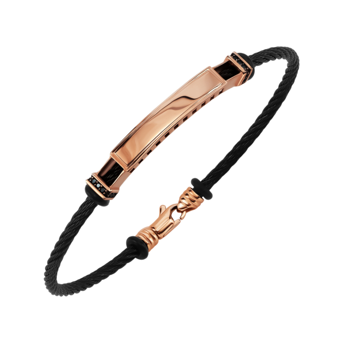 Золотой браслет с фианитами. Артикул UG55/12/106