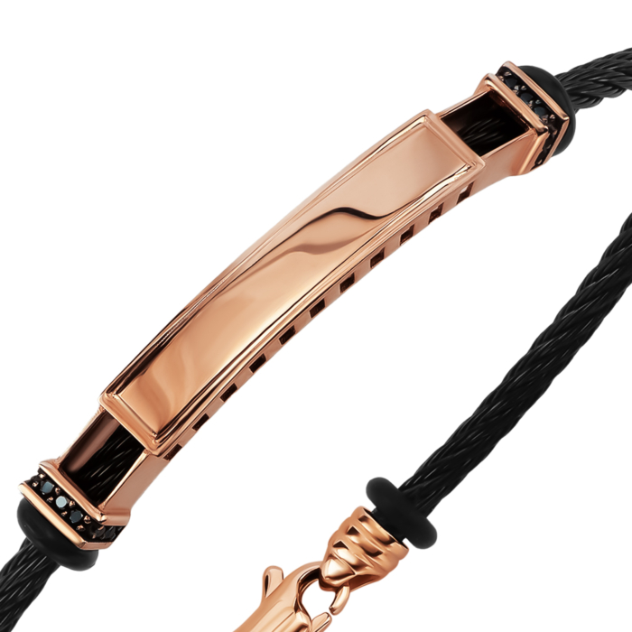 Золотий браслет з фіанітами. Артикул UG55/12/106