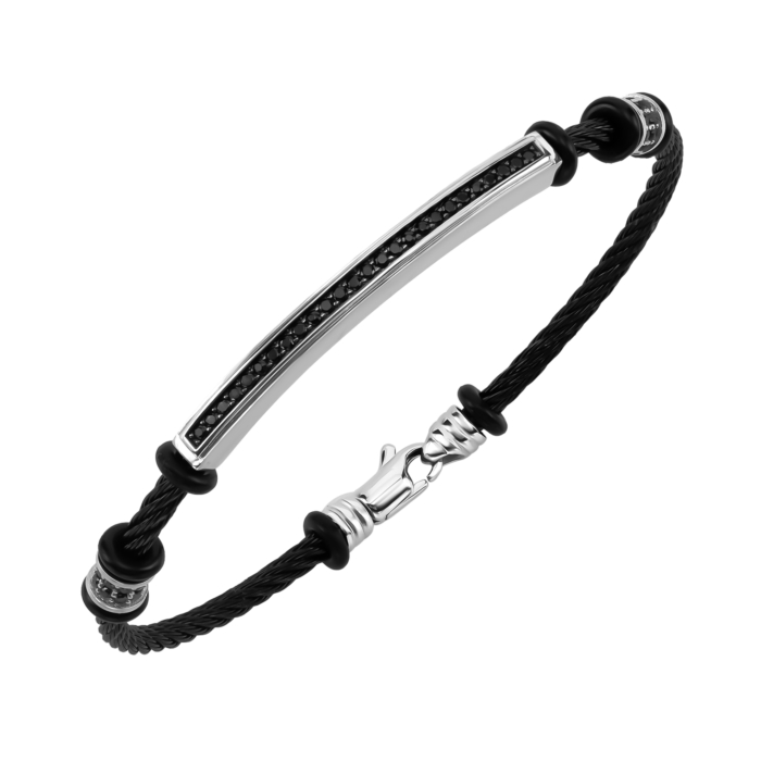 Золотий браслет з фіанітами. Артикул UG55/12/107/1