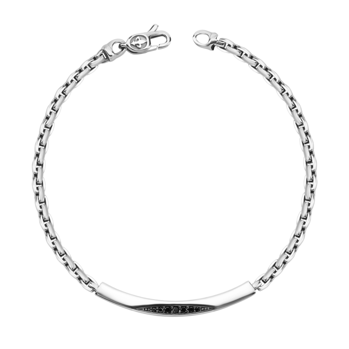 Золотой браслет с фианитами. Артикул UG55/12/112/1