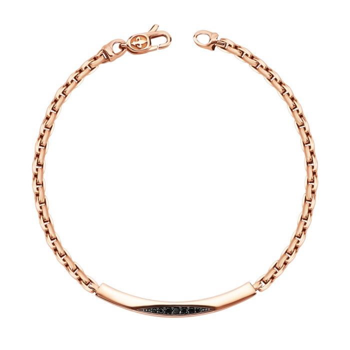 Золотой браслет с фианитами. Артикул UG55/12/112