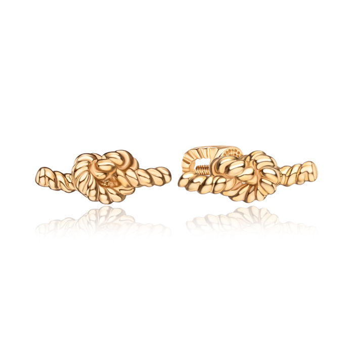 Серьги из красного золота  27015/01/0