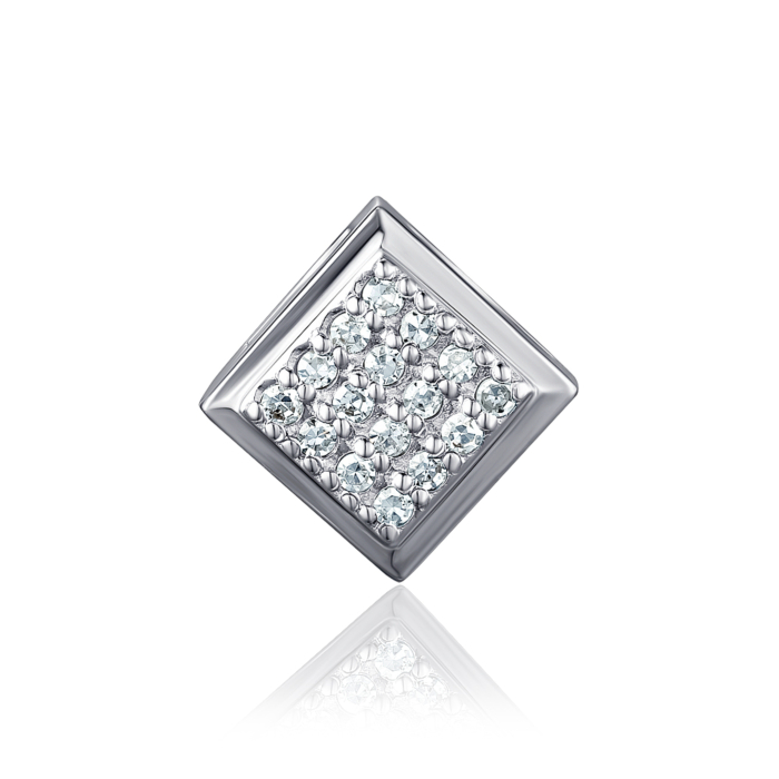 Золота підвіска з діамантами. Артикул 809015/02/1/8007