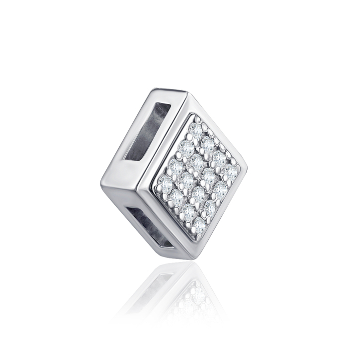 Золота підвіска з діамантами. Артикул 809015/02/1/8007