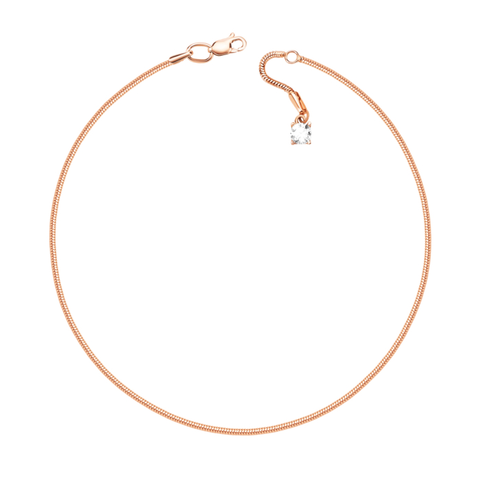 Золотий браслет з фіанітом. Артикул UG55110218801