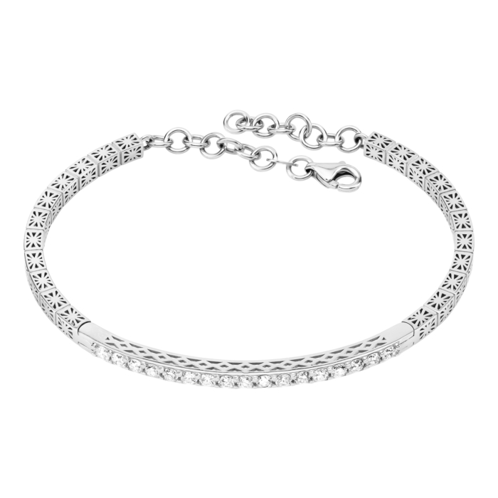 Золотий браслет з діамантами. Артикул UG55111010102