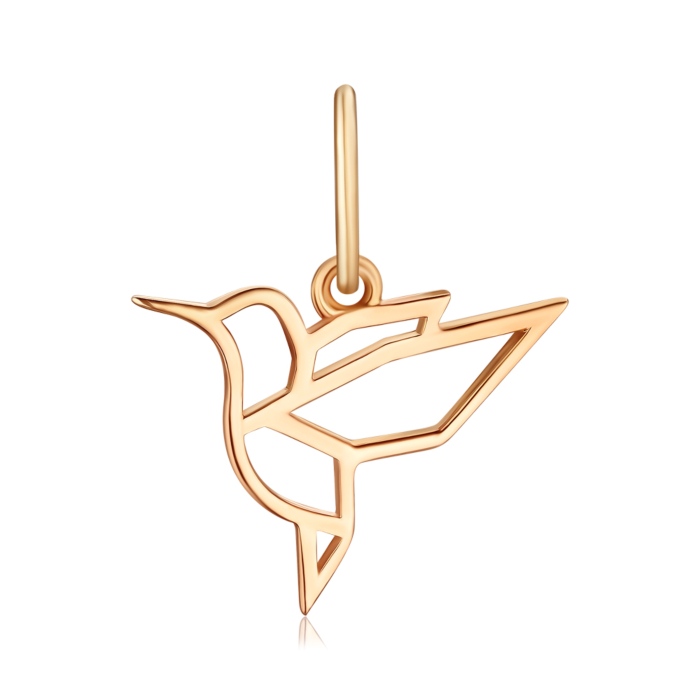 Золота підвіска без вставки 32815/01/0