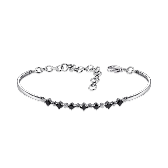 Золотий браслет з діамантами. Артикул 560135/02/1/11079