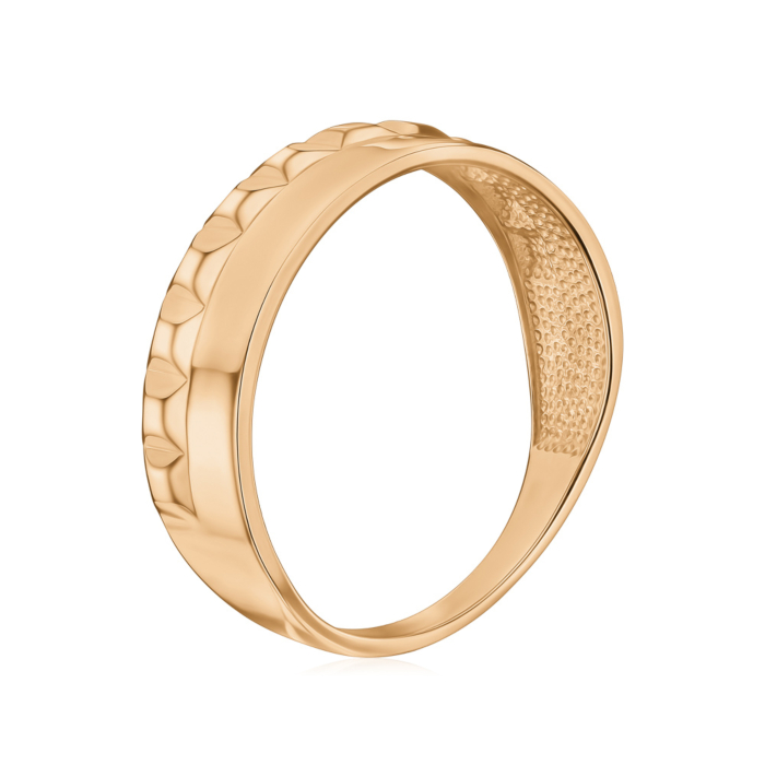 Золотое кольцо без вставки 19175/01/0