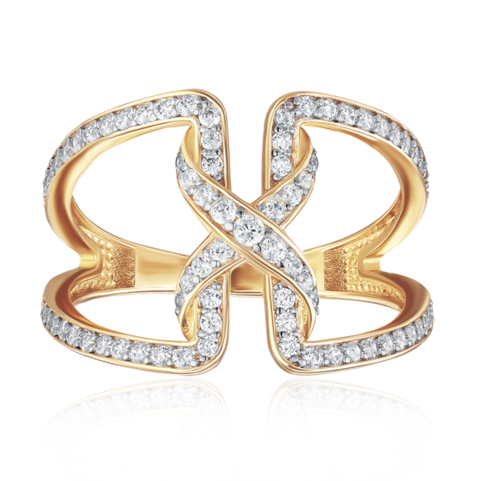 Золота каблучка. Артикул 18695/01/1/698