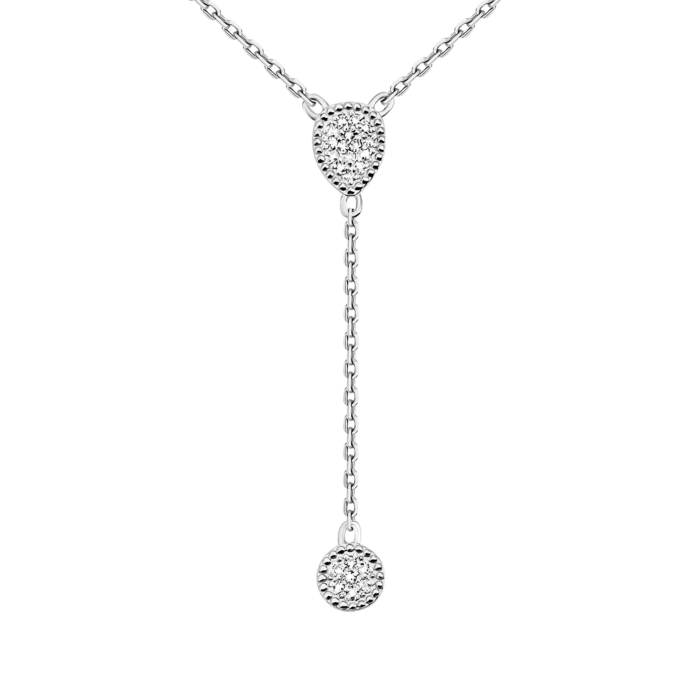 Золоте кольє з діамантами. Артикул UG5ЗК6010/1